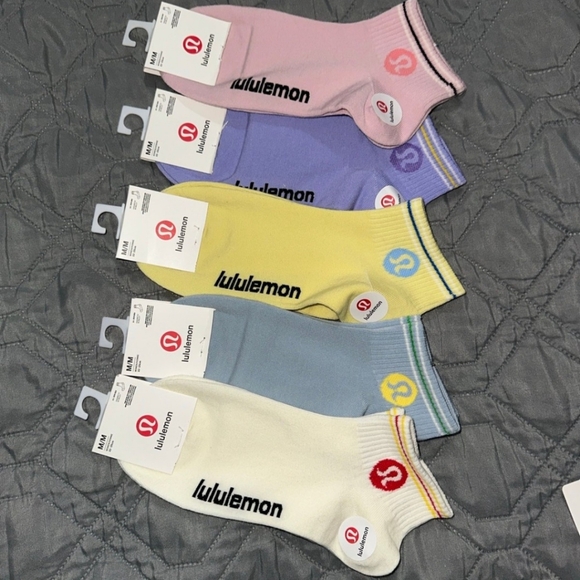 lululemon athletica Other - Lululemon athletica Women's Multicolor Ankle Socks